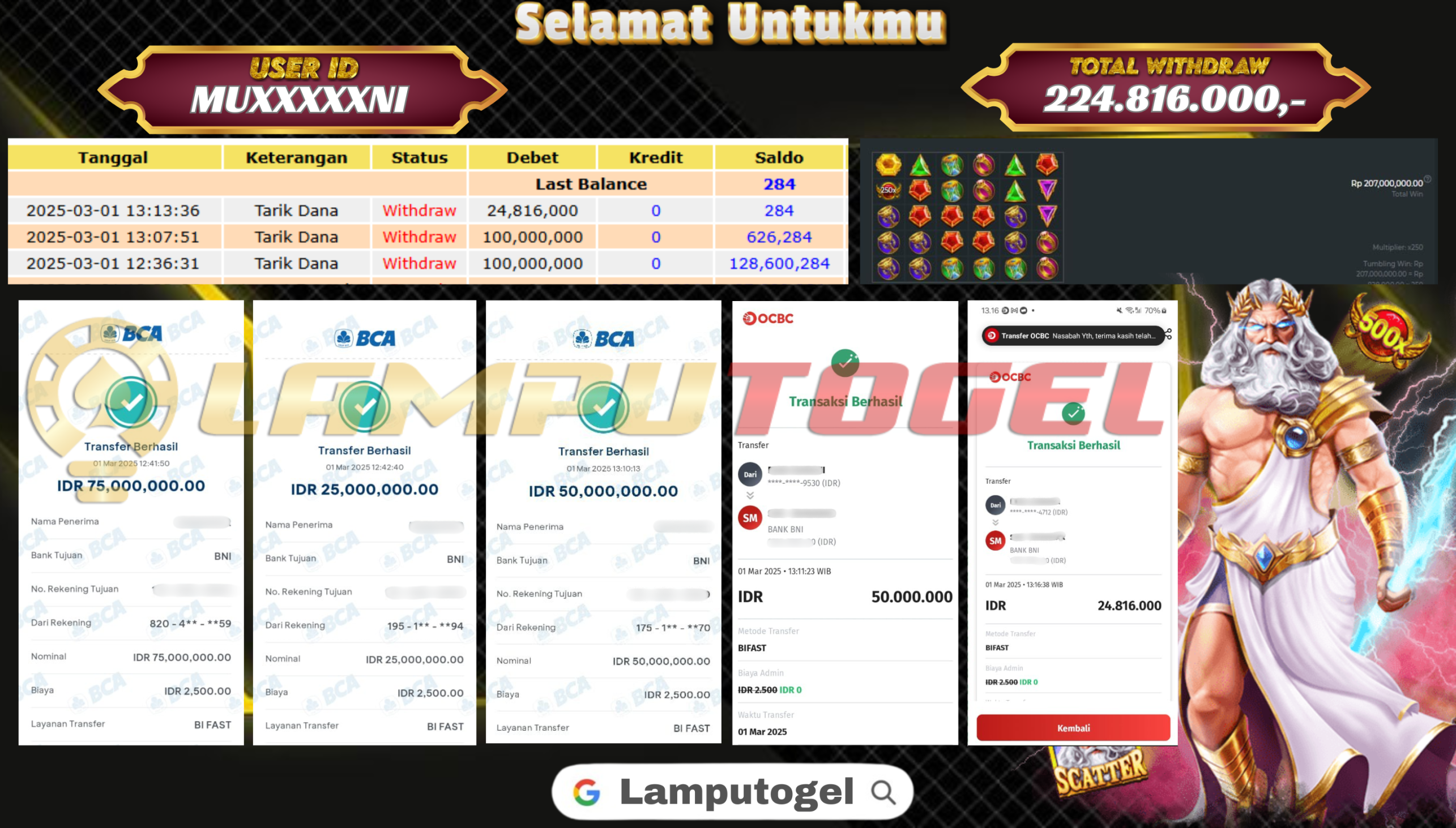Lamputogel